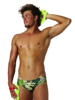 Maillot De Bain Okeo Homme Oleg Vert