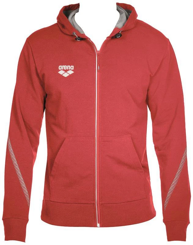 Veste à Capuche Zippée Arena TL Hooded Jacket Red