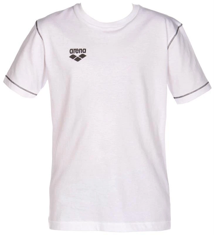 Tee-Shirt Arena Manches Courtes Enfant Unisexe White 1D36010
