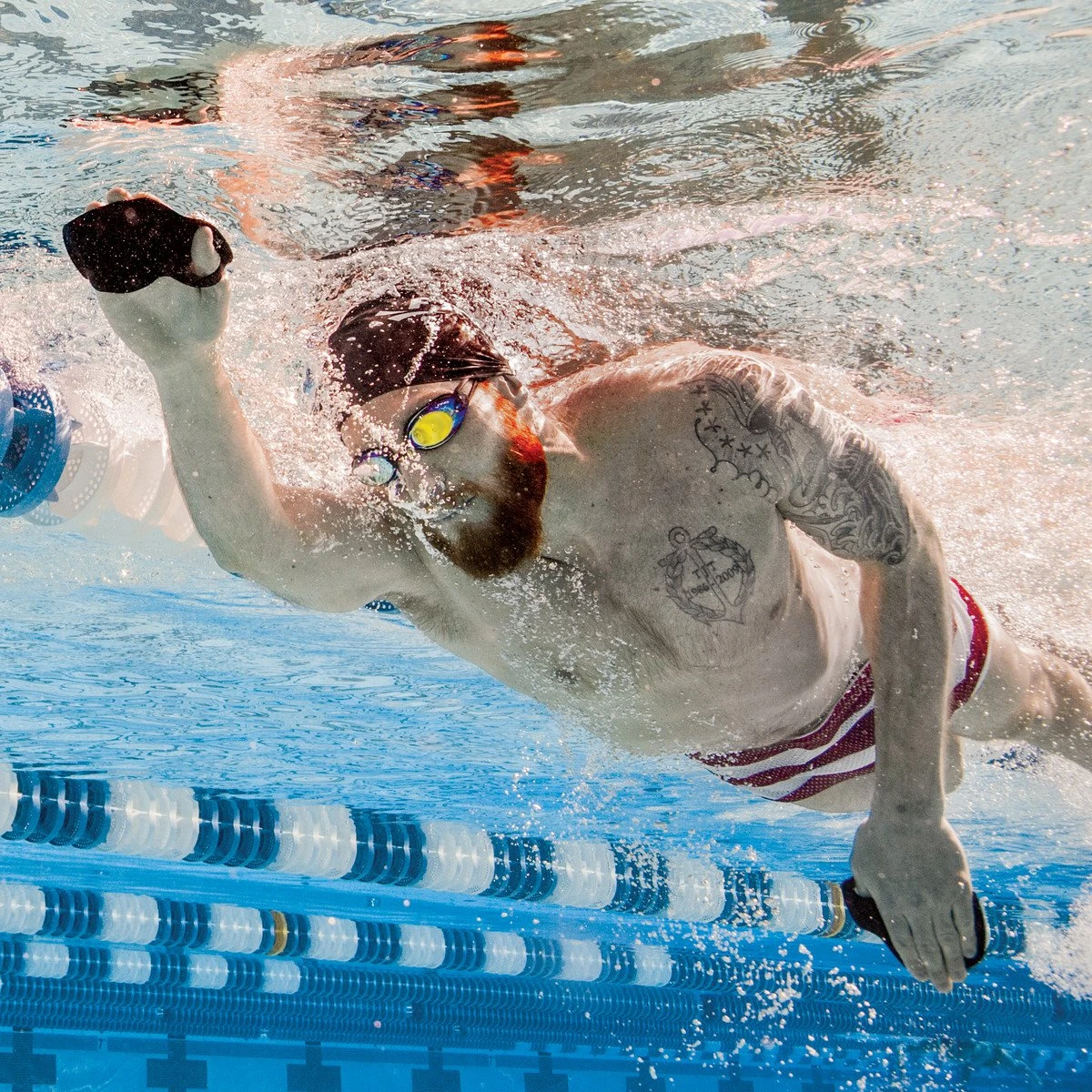 Plaquettes De Natation Finis Instinct Sculling Paddle – Image 2