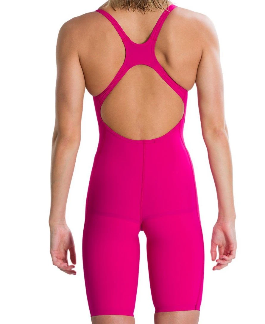 Combinaison De Natation Femme Speedo Lzr Racer Element Dos Ouvert Red/Bronze 353C293 – Image 2