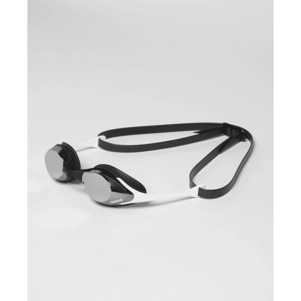 Lunettes De Compétition Arena Cobra Swipe Mirror Silver White – Image 4