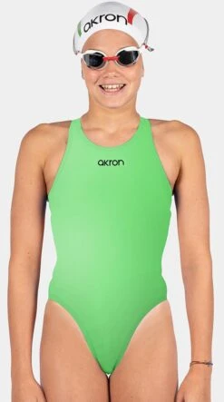 Maillot De Bain Fille Akron Babbitt JR Evo Bicolor Brasil/Black
