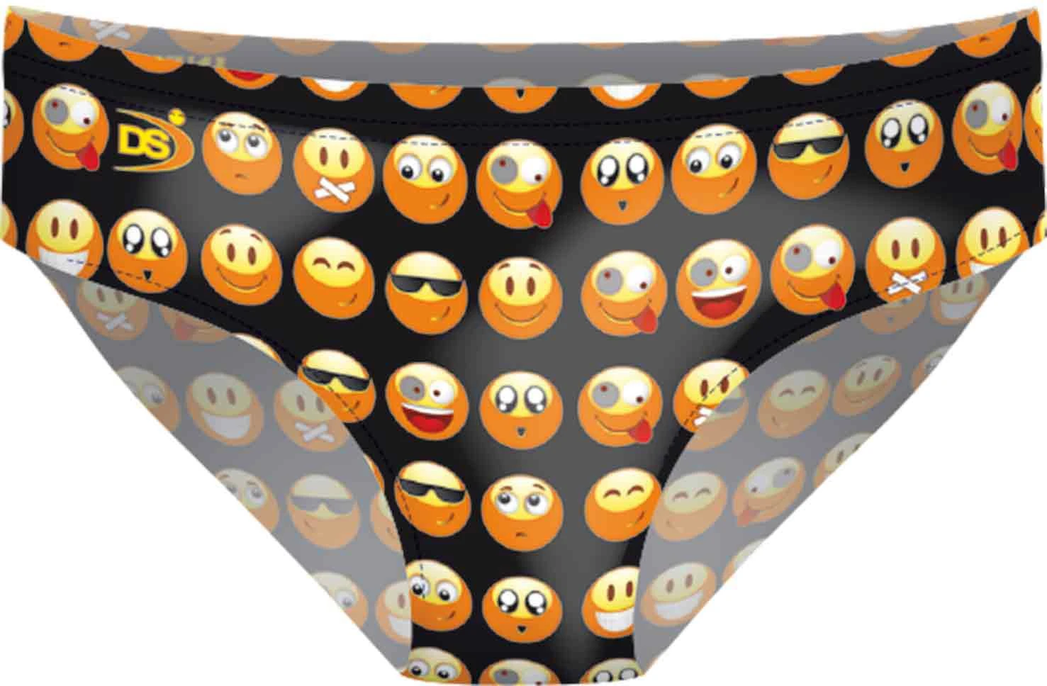 Maillot De Bain Homme Disseny Wgt Faces Noir