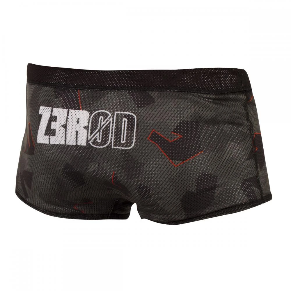 Maillot De Bain De Natation Et Triathlon Homme Zerod Dragshort Camo Noir – Image 2