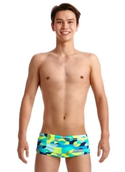 Maillot De Bain Funky Trunks Garçon Sand Storm Bleu