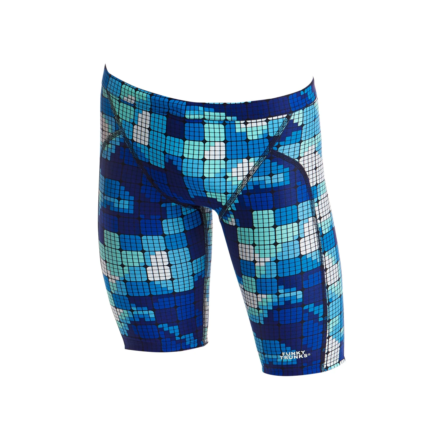 JAMMER Funky Trunks Garçon Deep Impact Bleu – Image 3