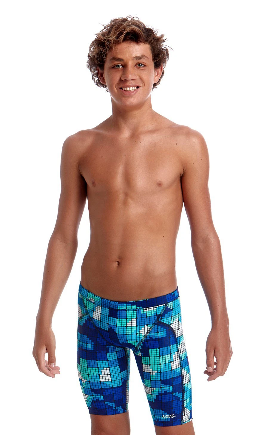 JAMMER Funky Trunks Garçon Deep Impact Bleu