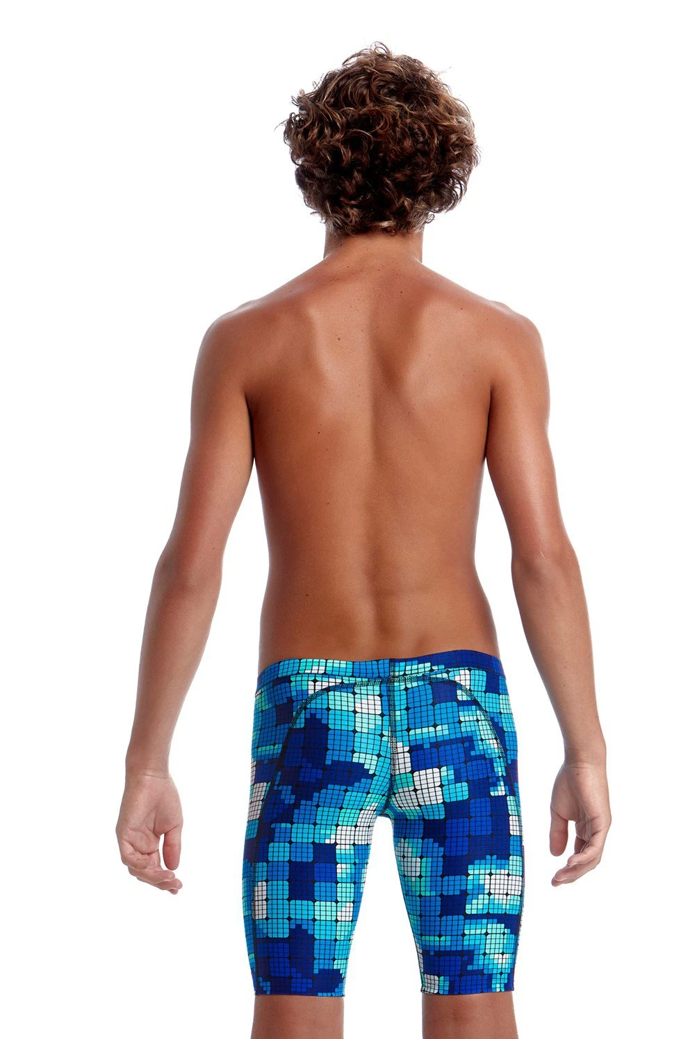 JAMMER Funky Trunks Garçon Deep Impact Bleu – Image 2