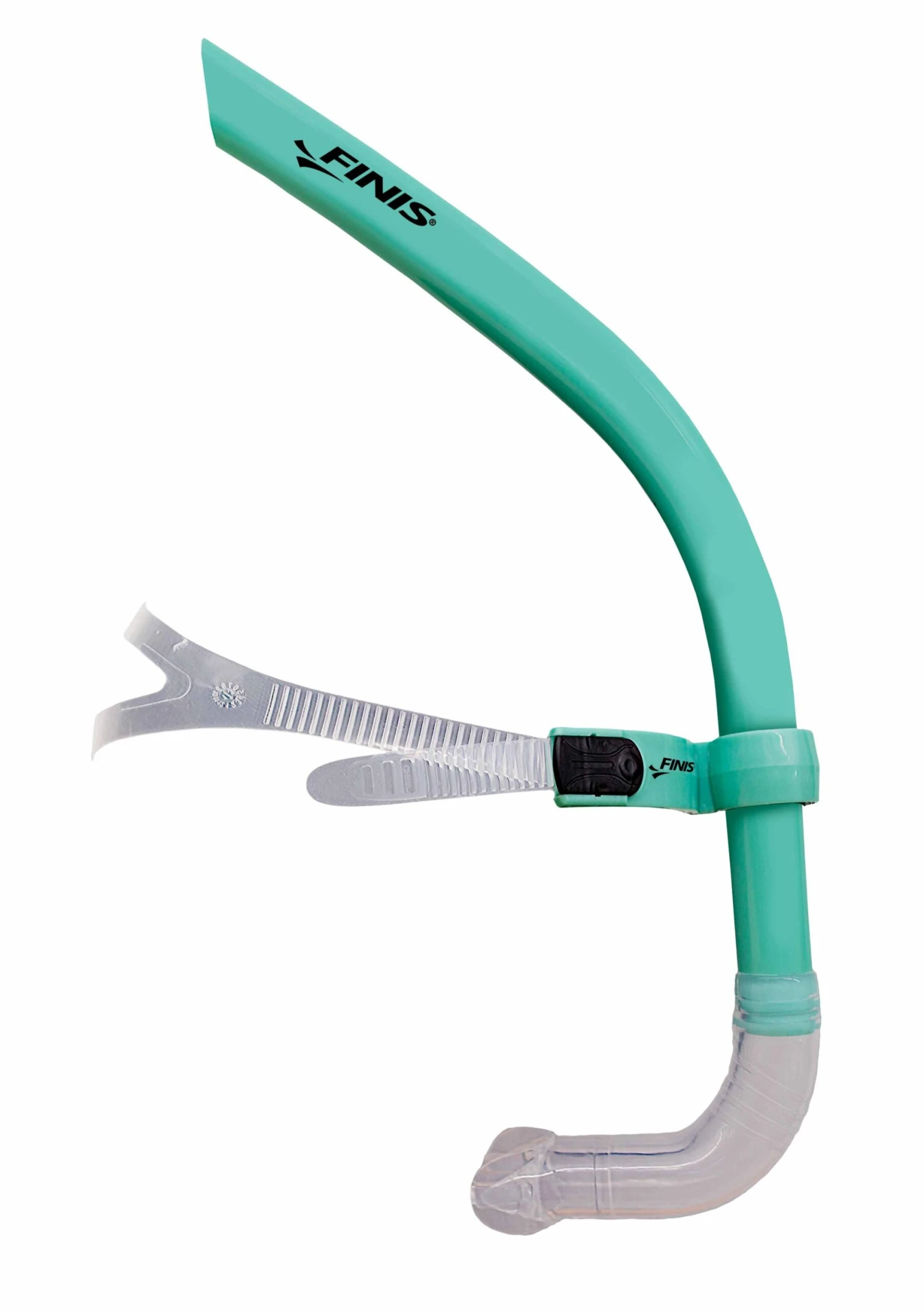 Matériel D'entrainement Tuba Frontal Finis Glide Snorkel Mint Green